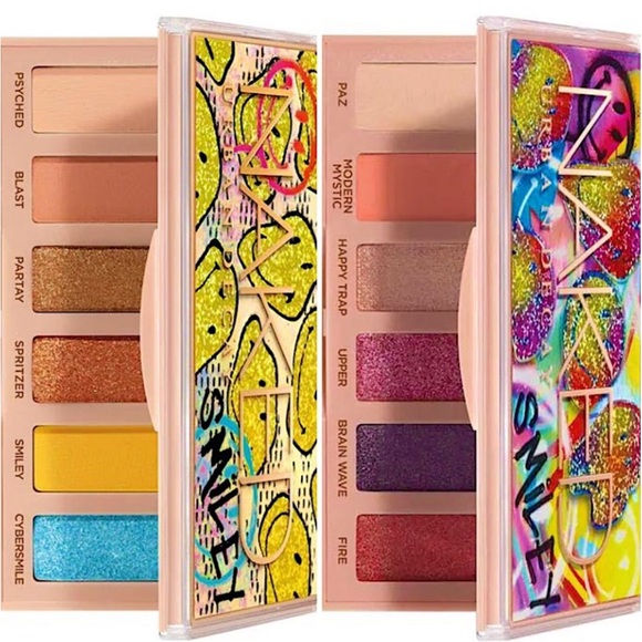 Urban Decay Naked Smiley - Mucho Happy & Chilli Happy Eyeshadow Palette Duo BNIB - Picture 8 of 16